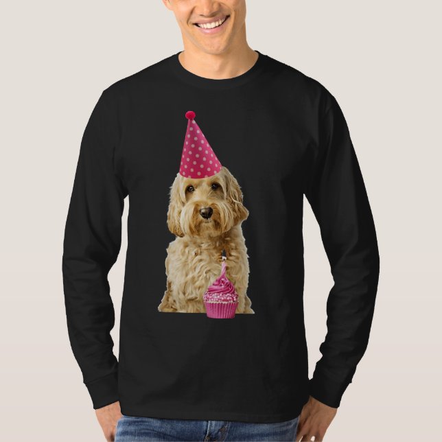 Cockapoo Hund with Kopp Cake Cockapoo Mamma Cocker T Shirt (Framsida)