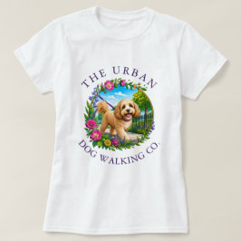 Cockapoo hundpromenadsträningskläder t shirt