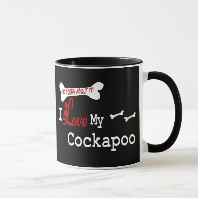 Cockapoo (jag älskar), mugg (Höger)