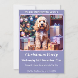 Cockapoo-jul Inbjudningar