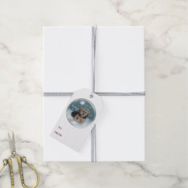 Cockapoo-jul Presentetikett