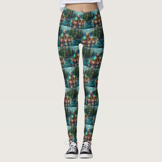 Cockapoo-julfesten Voyage Leggings (Framsida)