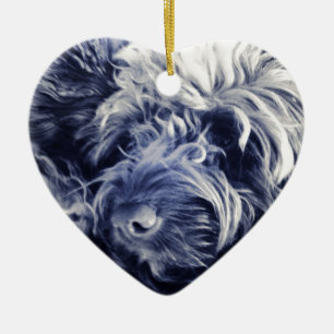 Cockapoo Julgransprydnad Keramik
