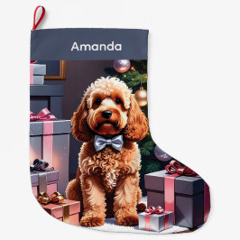 Cockapoo-julklapp Stor Julstrumpa