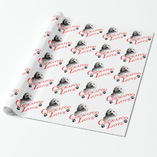 Cockapoo kärlek presentpapper