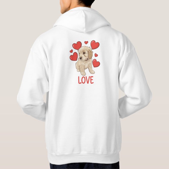 Cockapoo Love Hoodie (Baksida)