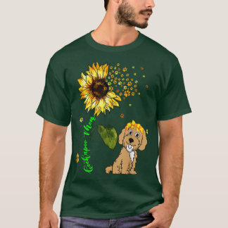 Cockapoo Mamma Cute Sunblomma Hund Tass Ägare Älsk T Shirt