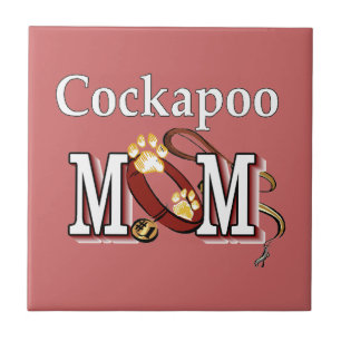 Cockapoo Mamma-gåvor Kakelplatta