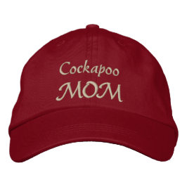 Cockapoo Mamma Gifts Broderad Keps