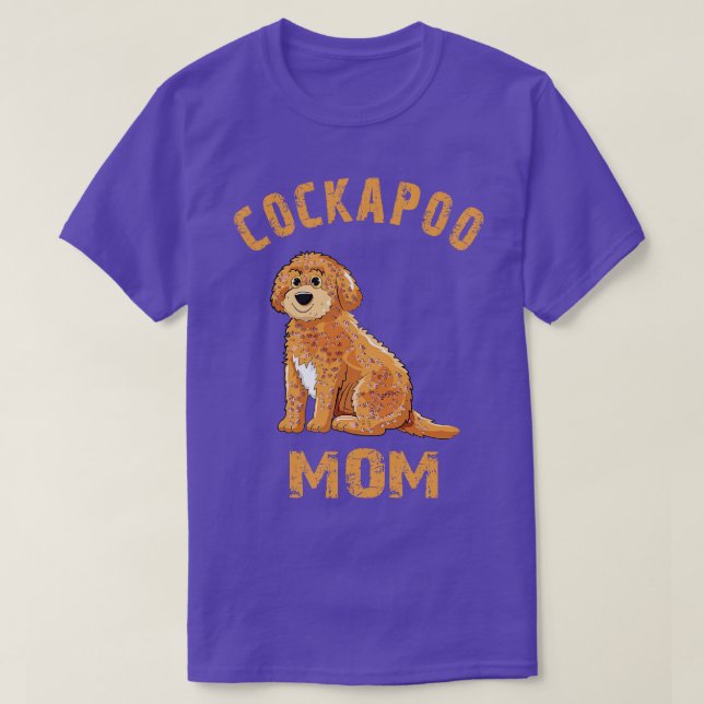 Cockapoo Mamma T Shirt (Design framsida)