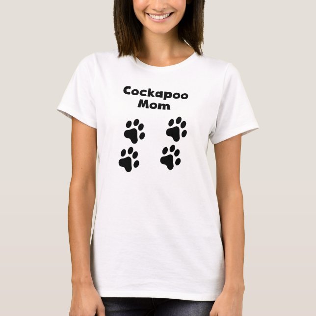 Cockapoo Mamma T-shirt (Framsida)