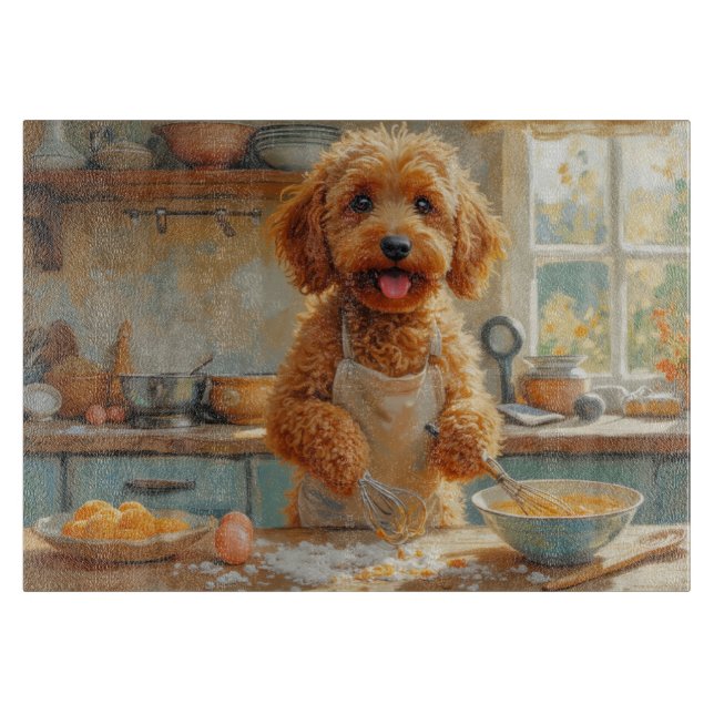 Cockapoo Matlagning i Köket (Framsidan)