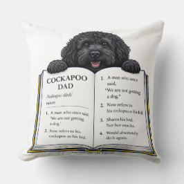 Cockapoo Pappa Definition Present Kudde