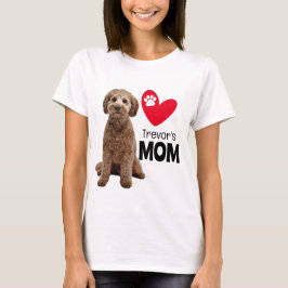 Cockapoo Personlig Mamma T Shirt