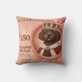 Cockapoo Pillow | Funny Dog Lover Gift Cushion Kudde