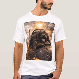 Cockapoo Pilot T Tröja Hund Pilot Present