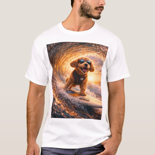 Cockapoo present Rolig hund T-shirt Söt cockapoo ä (Framsida)