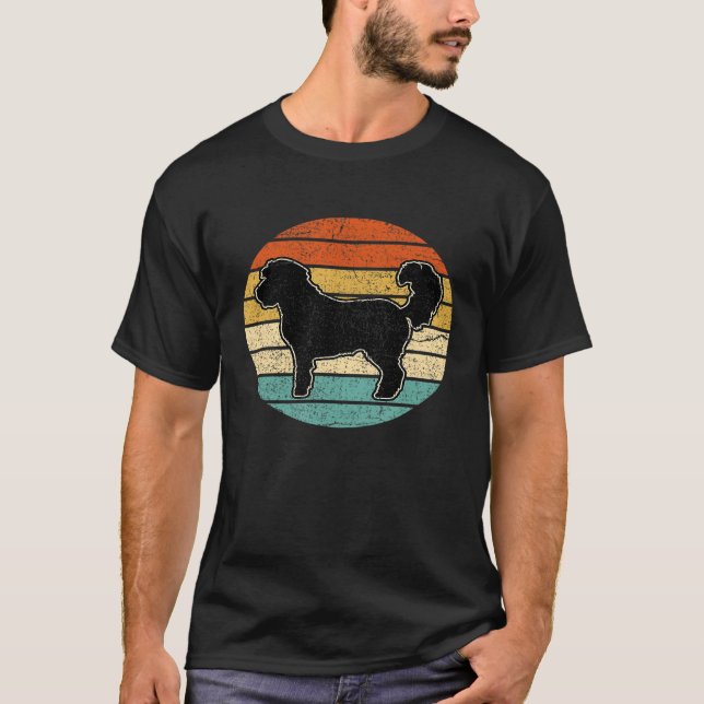 Cockapoo Pudel och Cocker Spain Mix T Shirt (Framsida)