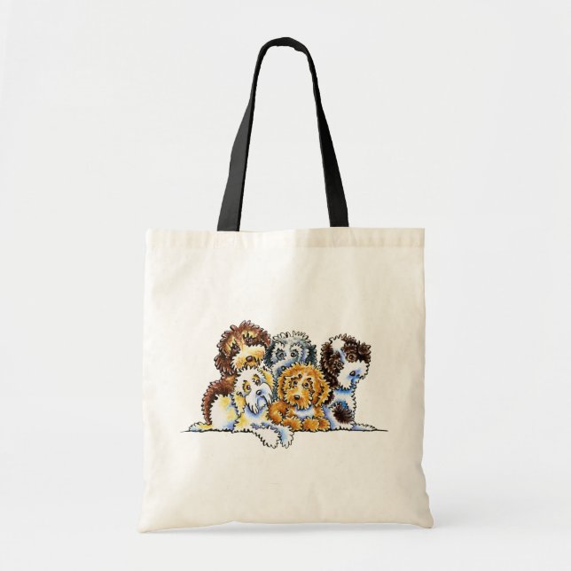 Cockapoo Rainbow Tygkasse (Framsidan)