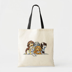 Cockapoo regnbåge tygkasse