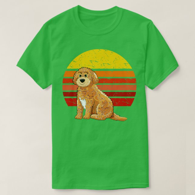 Cockapoo Retro T Shirt (Design framsida)