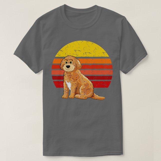 Cockapoo Retro T Shirt (Design framsida)