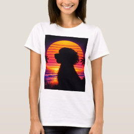 Cockapoo skjorta - Retro Cockapoo Hundälskareprese T Shirt