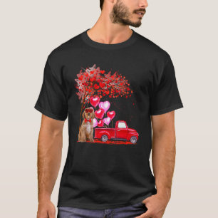 Cockapoo Sunglasses Hearts Träd Pickupa Lastbil T Shirt
