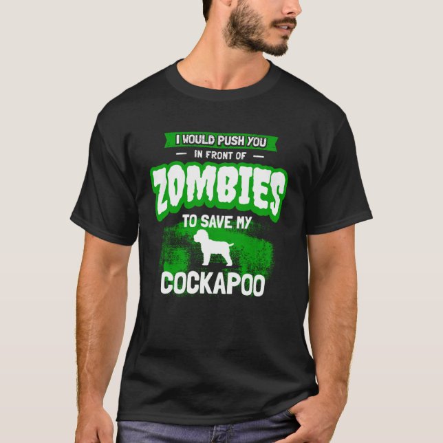 Cockapoo T Shirt (Framsida)