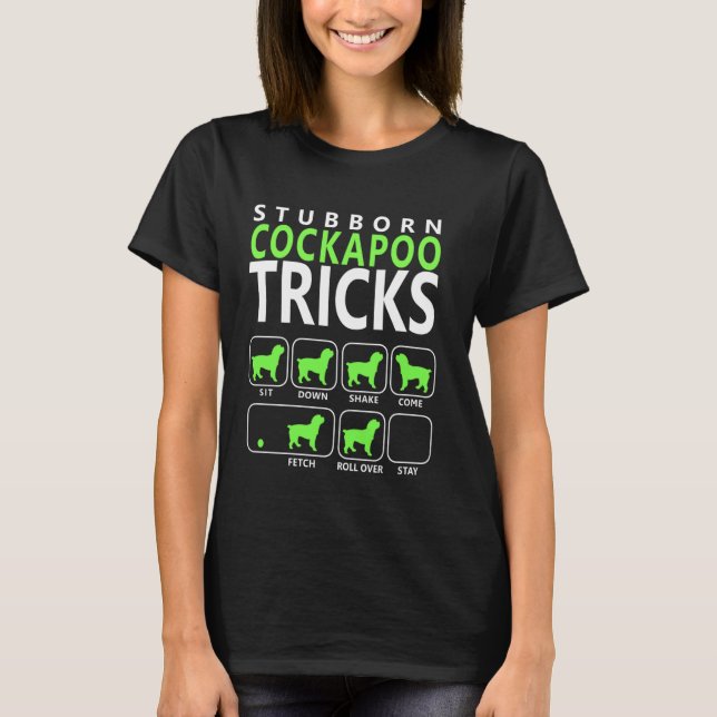 Cockapoo T-shirt Cockapoo Hoodie Cockapoo Tee (Framsida)