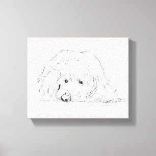 Cockapoo Valp Affisch, Presentidéer för hundälskar Canvastryck