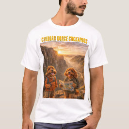 Cockapoo vandringskjorta Cheddar Gorge T Shirt