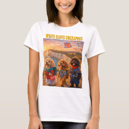 Cockapoo White Cliffs Shirt Funny Dog Gift UK T