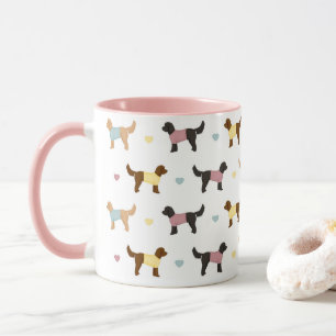 Cockapoos och Hearts Mugg