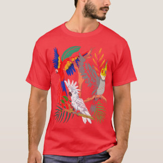 Cockatiel cockatoo (fågel) t shirt
