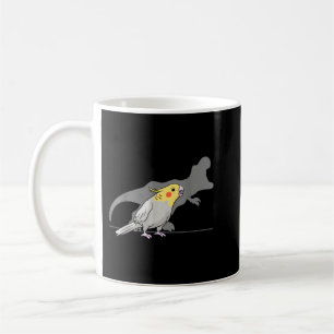 Cockatiel Cockatoo Lutino Parrot Quarrion Dinosaur Kaffemugg