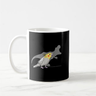 Cockatiel Cockatoo Lutino Parrot Quarrion Dinosaur Kaffemugg