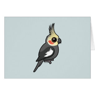 Cockatiel Hälsningskort