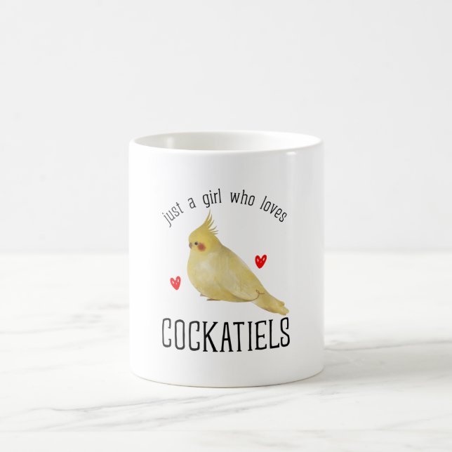 Cockatiel Kaffemugg (Center)