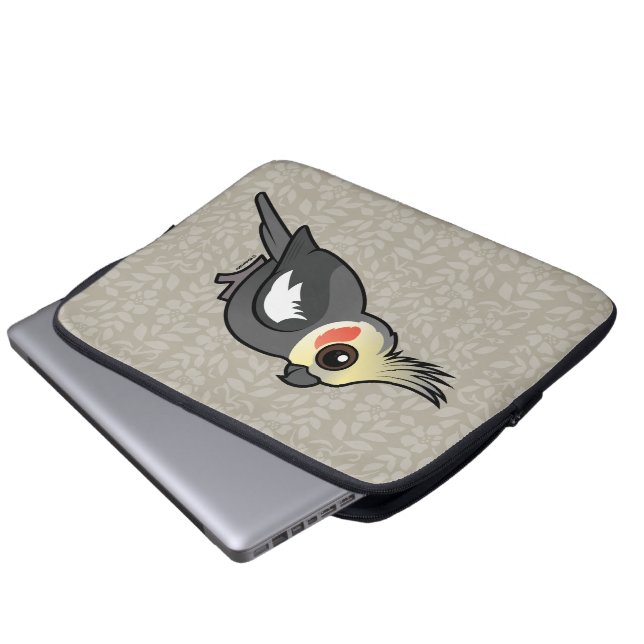 Cockatiel Laptop Sleeve (Framre botten)