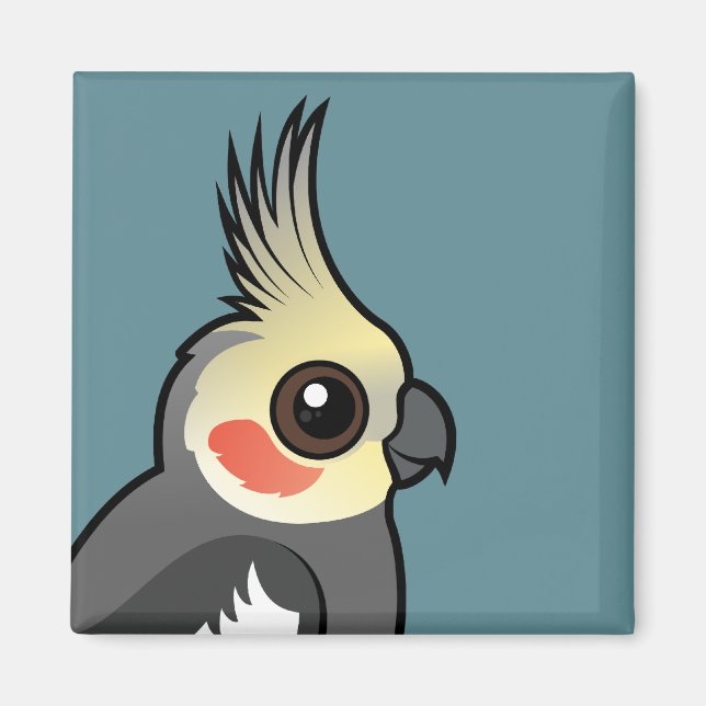 Cockatiel Magnet (Framsidan)