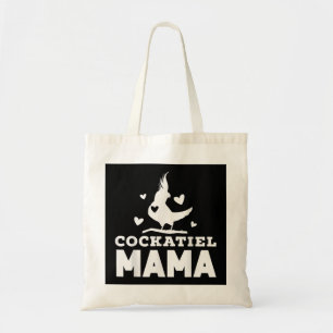 Cockatiel Mamma Cockatoo Bird Älskare Mors dag Bes Tygkasse