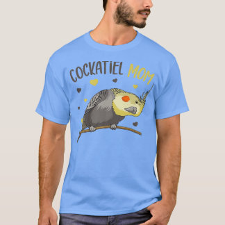 Cockatiel Mamma Funny Bird Älskare Kvinnor 1 T Shirt