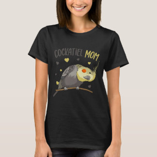 Cockatiel Mamma Funny Bird Älskare Women T Shirt