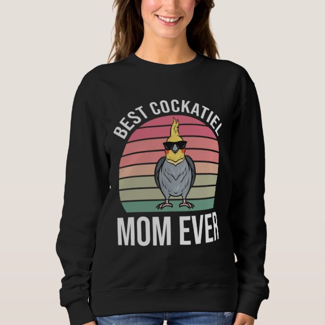 Cockatiel Mom  Cockatiel T Shirt (Framsida)