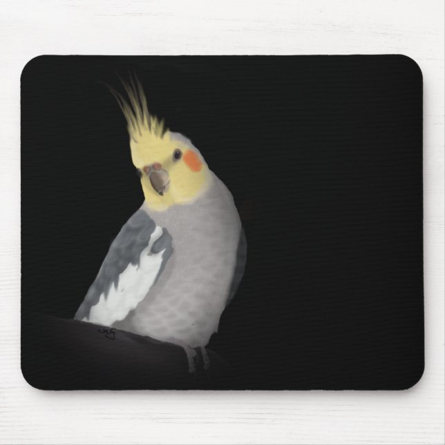 Cockatiel Mousepad (landskap), Musmatta (Framsidan)