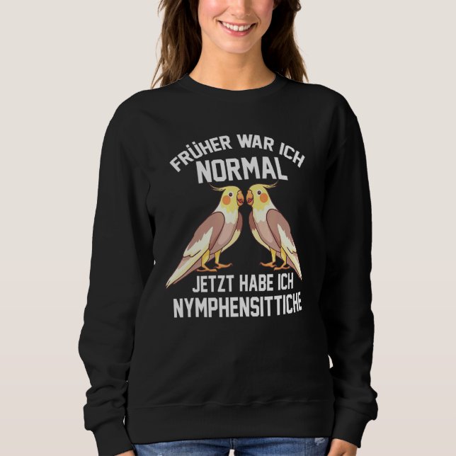 Cockatiel Parrot Bird Parakeet Ord T Shirt (Framsida)