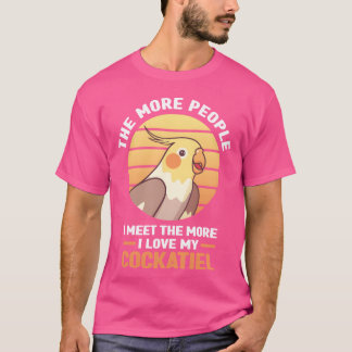Cockatiel presentts Pets Birds Animals kompisar T Shirt