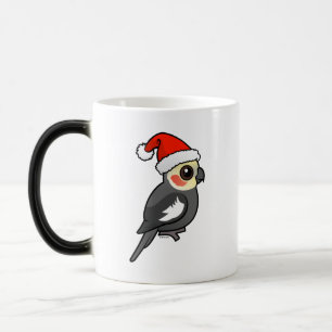 Cockatiel Santa Magisk Mugg
