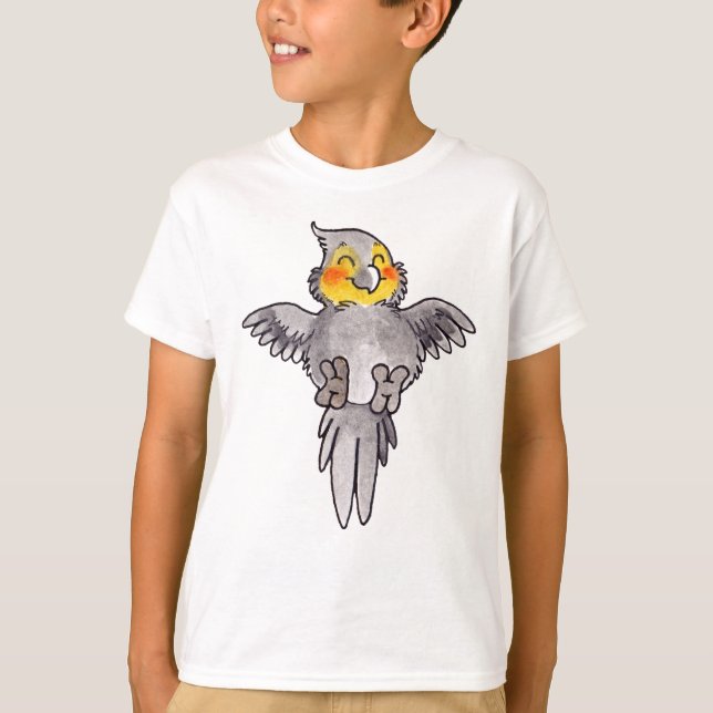 Cockatiel T Shirt (Framsida)